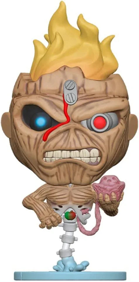 front of pop on display