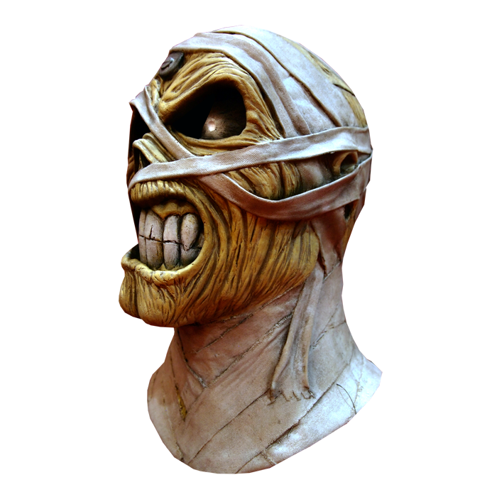 side of eddie powerslave mummy mask