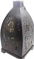 Iron Moroccan lamp (BLACK) Model LM101
