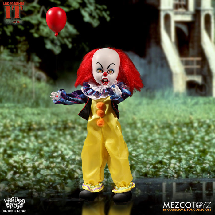 front of doll
