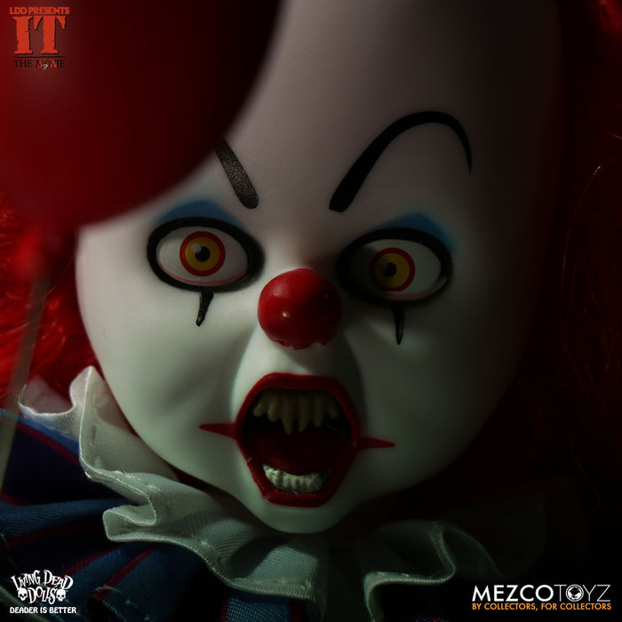 front of doll