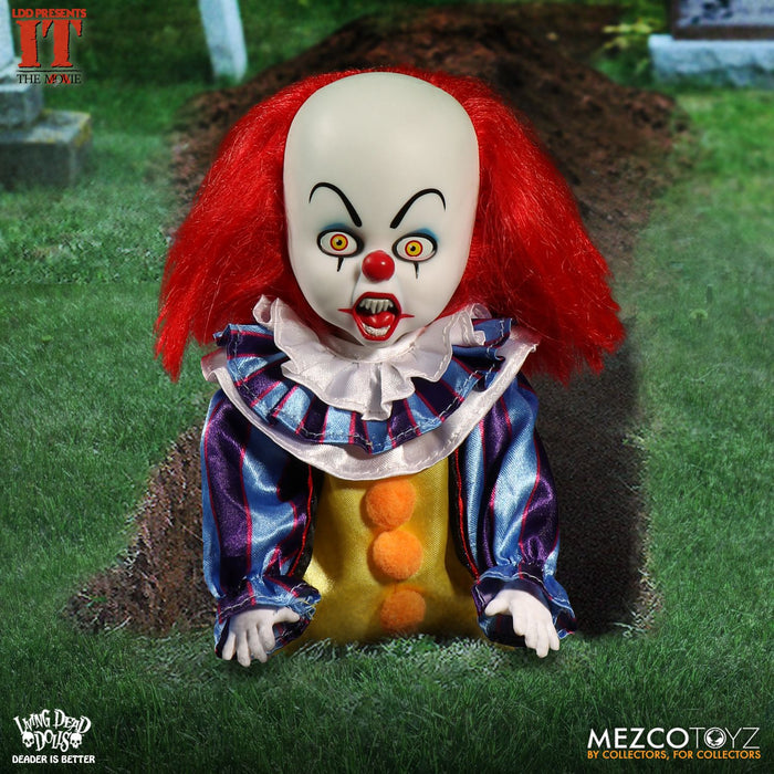 front of doll