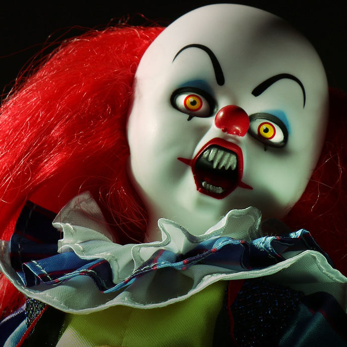 front of doll