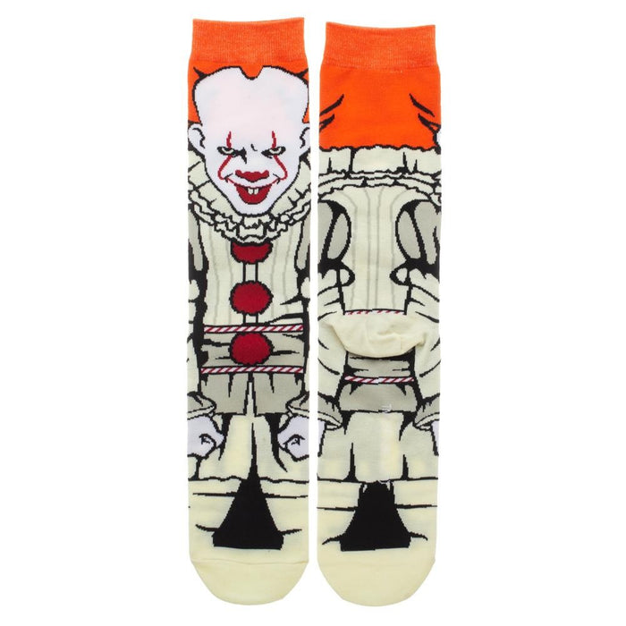 full body pennywise calf high crew socks