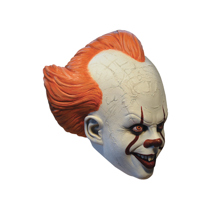 side of mask on display