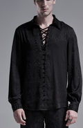 model showing front of shirt