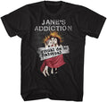 jane's addiction shirt with logo and censored ritual de lo habitual album cover art with text that reads "ritual de lo habitual"