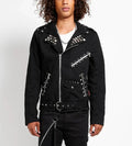 model showing front of jacket