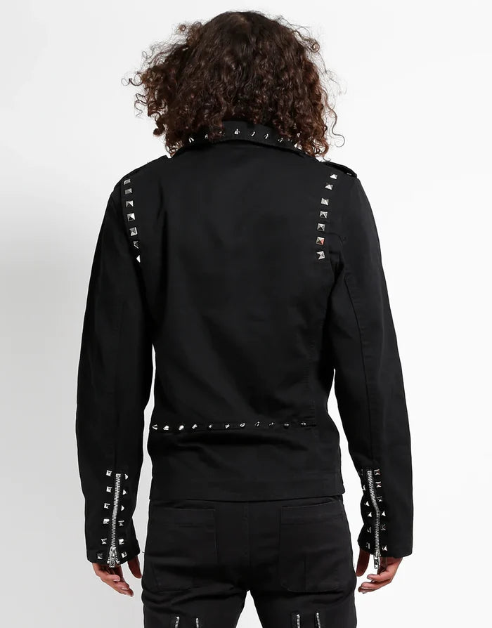 model showing back of jacket