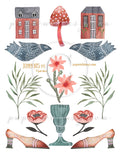 Junky Bits No.7 PRINTED - paperwhimsy