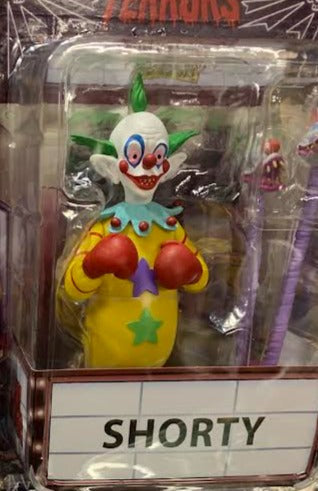 figure on display in box