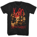 front of shirt on display with white background