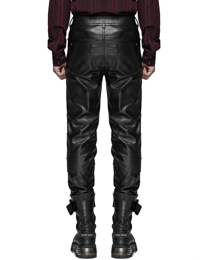 model showing back of pants