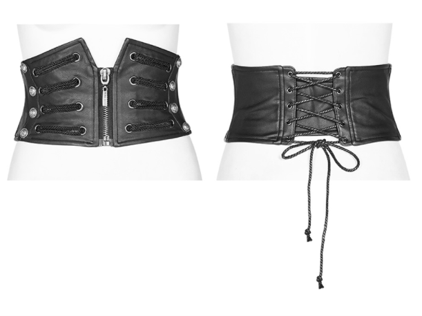 front and back of cincher