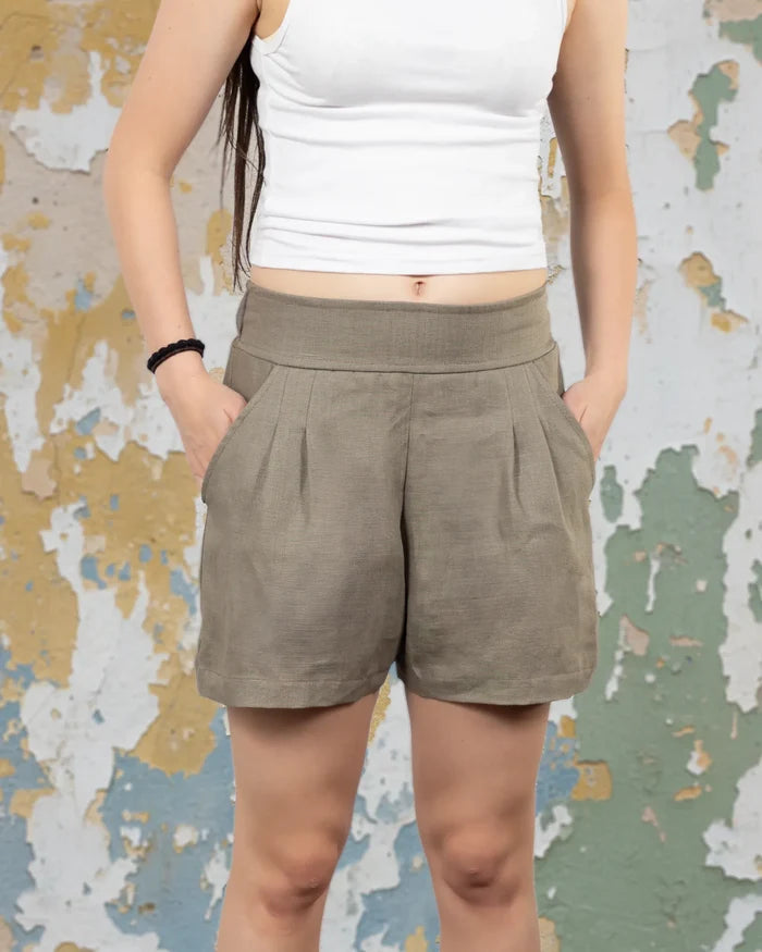 LAURA 100% Lin - Short