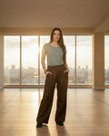 LAURENCE 100% Lin - Pantalon