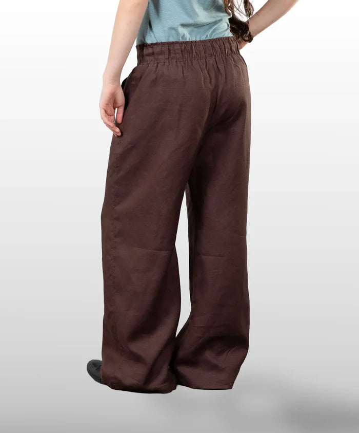 LAURENCE 100% Lin - Pantalon