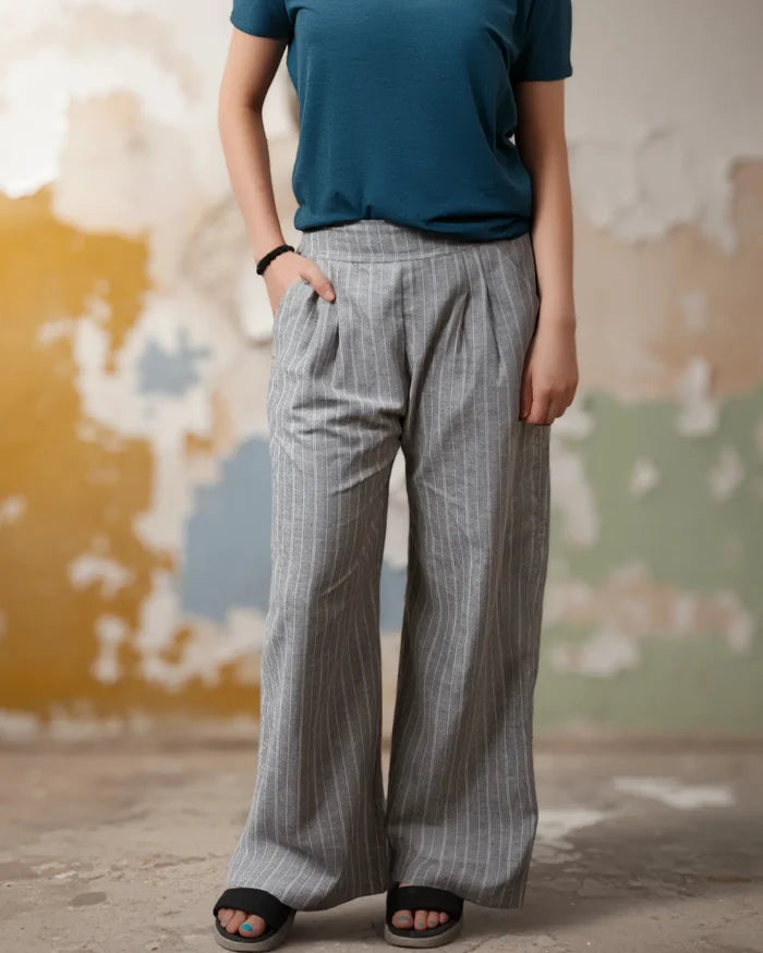 LAURENCE Chanvre - Pantalon