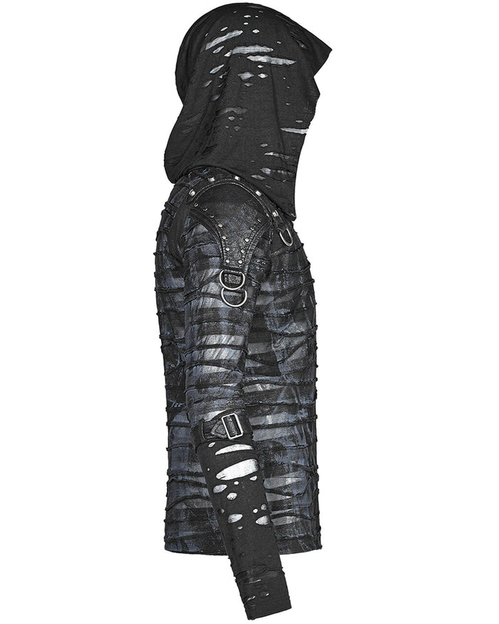 side of hoodie