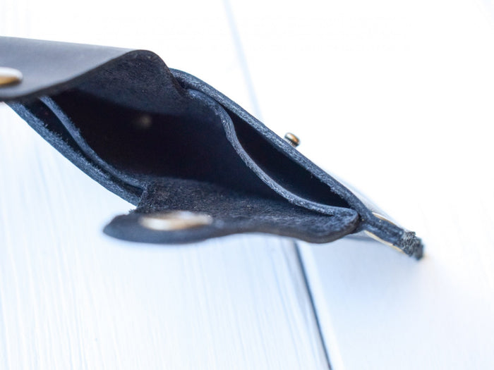 Leather cardholder mini