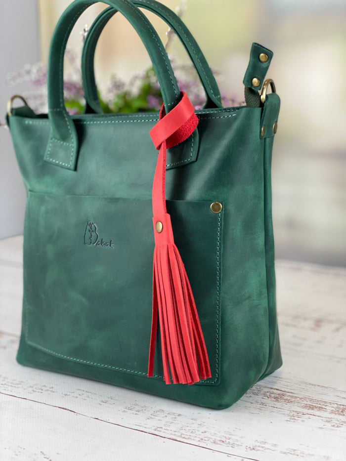 Leather tassels in any color