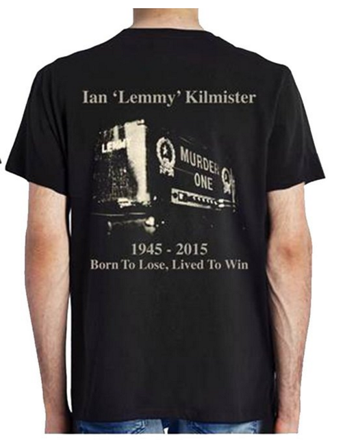 model showing back of shirt