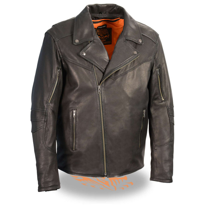 front of jacket on display
