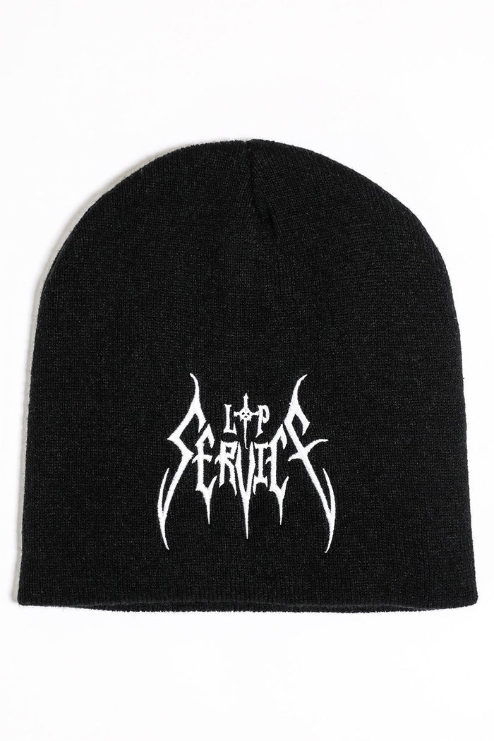 front of beanie