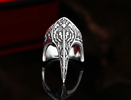 ring on display from the front