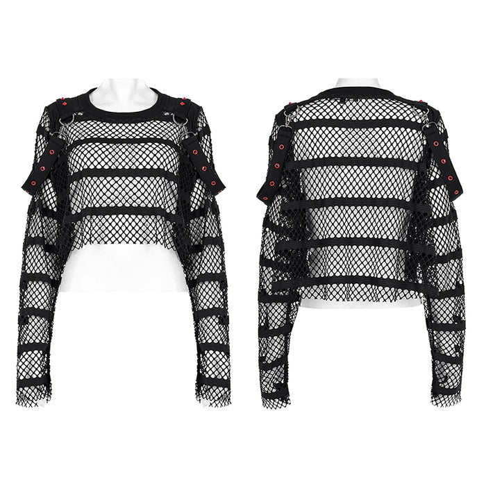 front and back of top on mannequin