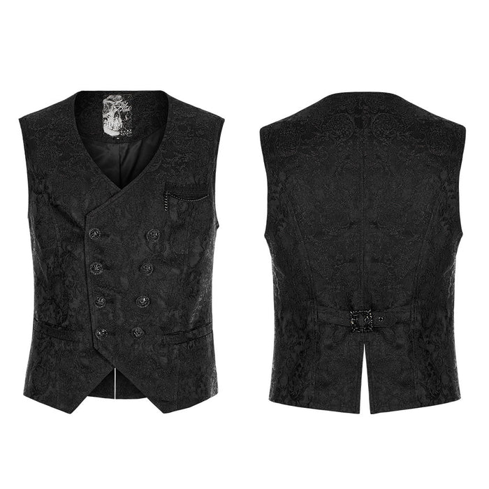 front and back of vest on display