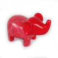 Maasai Red and White Elephant