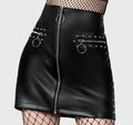 model showing front of skirt