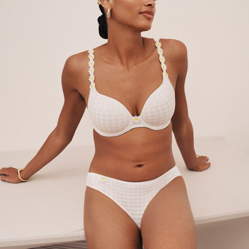 Marie Jo Avero Rio Brief in Ivory Petal - Romantiques