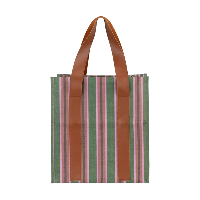MARKET BAG in Forest Stripe by kollab