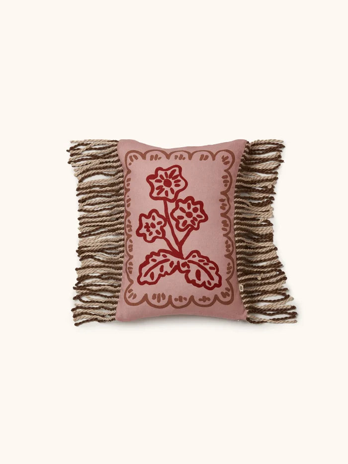 MARTINE MINI BLUFF CUSHION in LEA BLUE from Bonnie and Neil