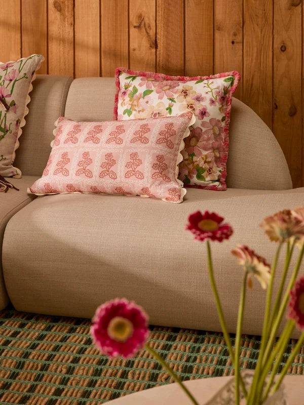 MARTINE PINK CUSHION in 60cm from Bonnie and Neil