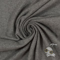 Melange Medium Gray Ribbing, 240 gsm