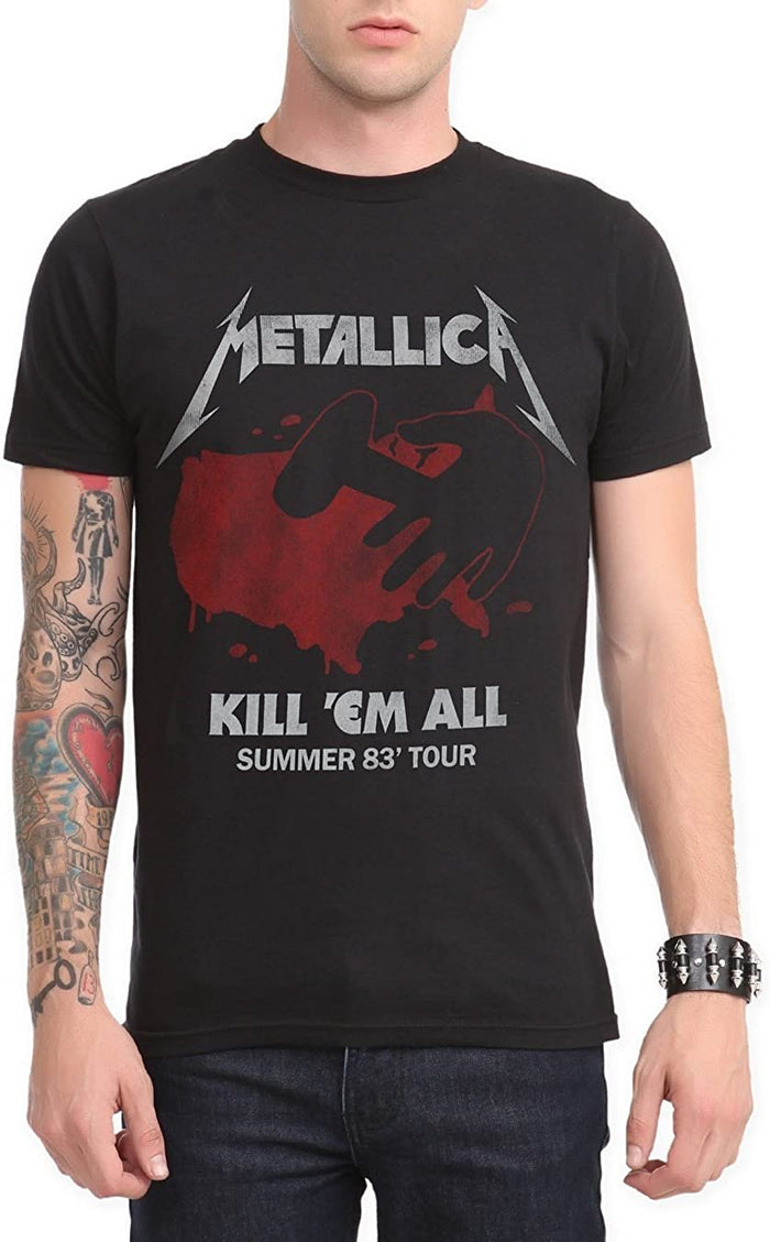 model showing front of shirt
