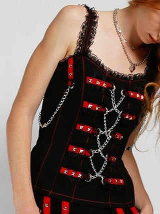 model showing side of top