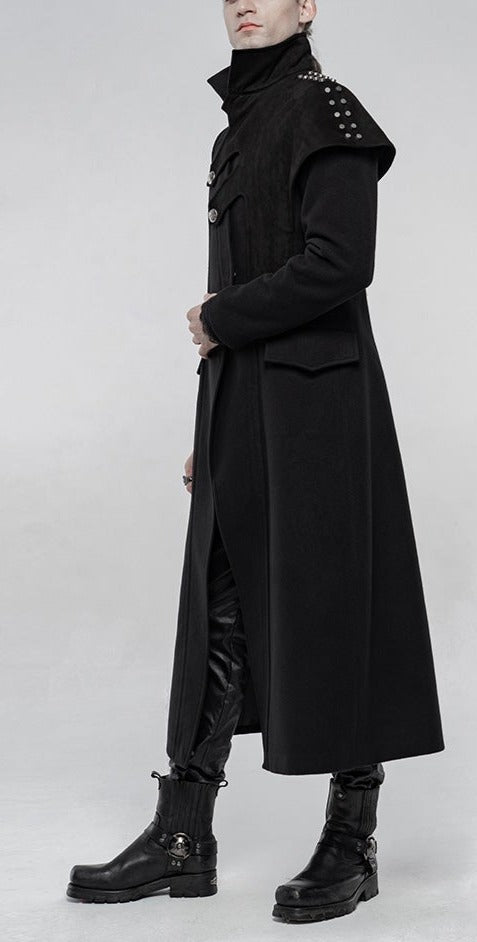 model showing side of coat