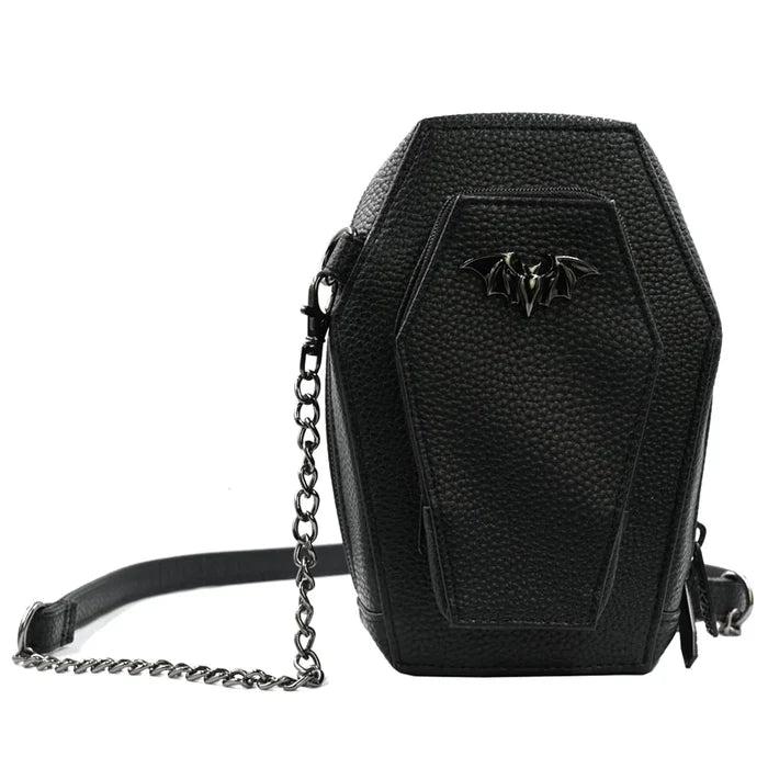 front of purse on display