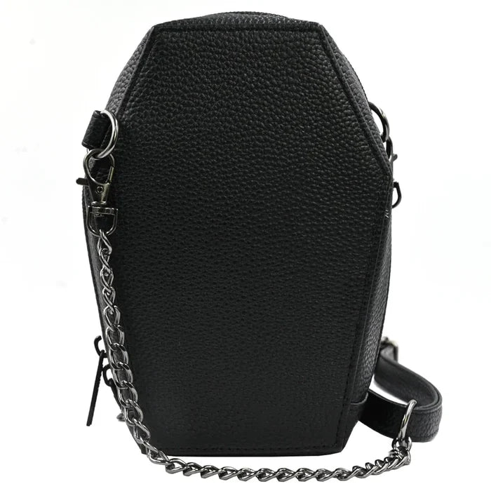 back of purse on display