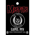 misfits fiend club round pin