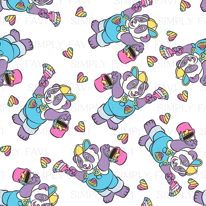 Miss Lisa - Panda (set of 6)