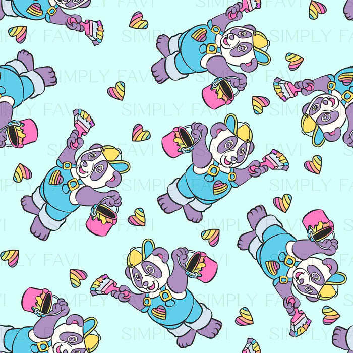 Miss Lisa - Panda (set of 6)
