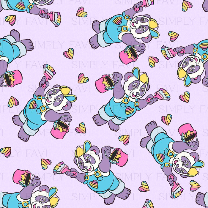Miss Lisa - Panda (set of 6)