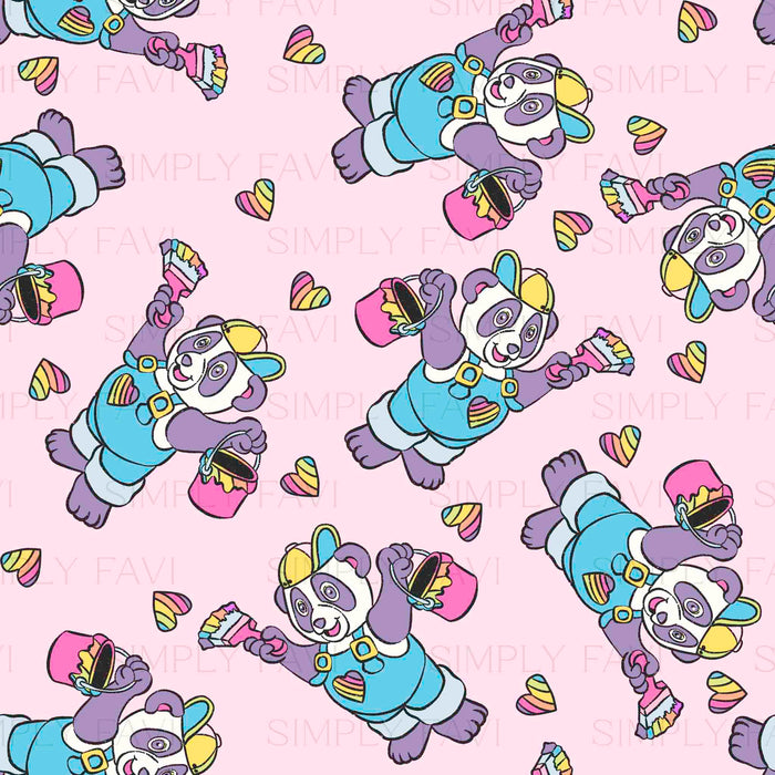 Miss Lisa - Panda (set of 6)