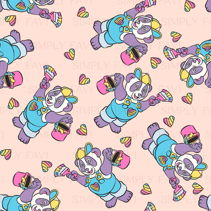 Miss Lisa - Panda (set of 6)