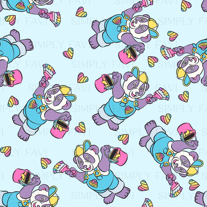 Miss Lisa - Panda (set of 6)